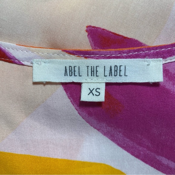 Anthropologie Abel the Label ATL Swish Maxi BOHO HI-Low Women X-Small Dress - Picture 5 of 11